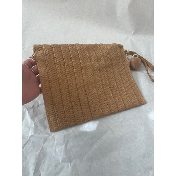 Skilkly Bride Set Straw Purse & Earrings NWT Bridal Set - Picture 9 of 11